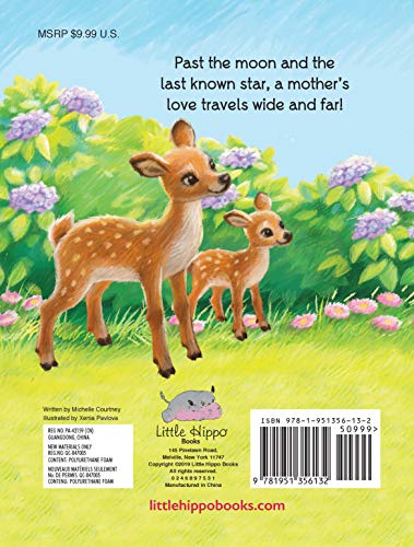 I Love You More - Childrens Padded Board Book by Little Hipp