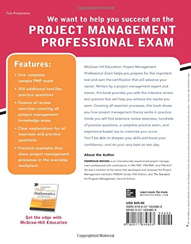 McGraw-Hill Education PMP Project Management Professional Exam