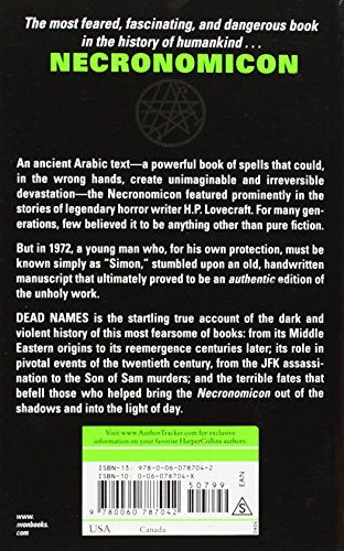 Dead Names: The Dark History of the Necronomicon by Simon