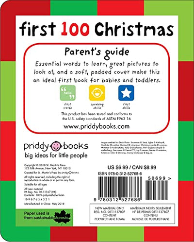First 100 Christmas Words by Priddy, Roger