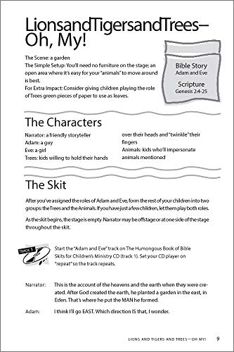 The Humongous Book of Bible Skits for Children's Ministry