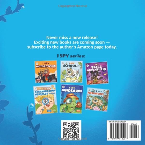 I-Spy Fun Adventures of Axolotl Axi: Find fish, jellyfish, turtles, and more in a search-and-find journey! (Fun Activity Books for Kids)