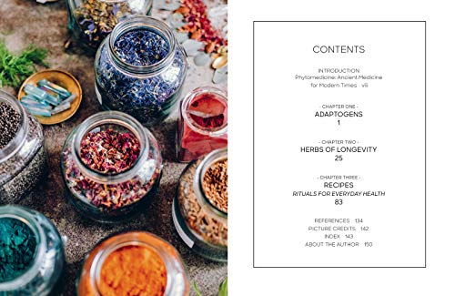 Adaptogens: Herbs for Longevity and Everyday Wellness (Ritual Wellness, 1) — back cover