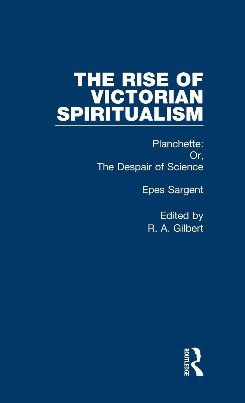 Planchette Or Despair Sci V3 (Rise of Victorian Spirituality)