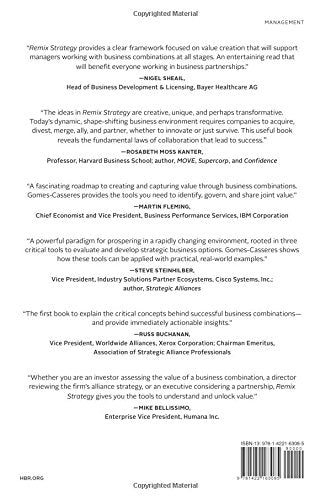 Remix Strategy: The Three Laws of Business Combinations (Har