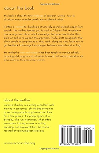 The Little Book of Research Writing