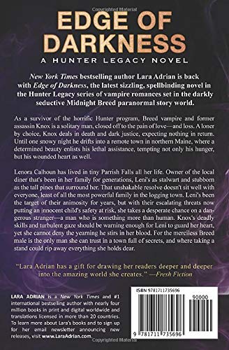Edge of Darkness: A Hunter Legacy Novel (Midnight Breed Hunter Legacy)