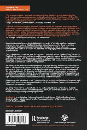 Exploring Vocabulary (Routledge Introductions to Applied Lin