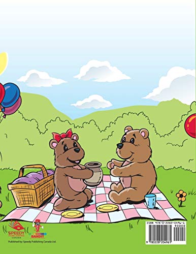 Teddy Bears Picnic : Coloring Book for 18 Month Olds