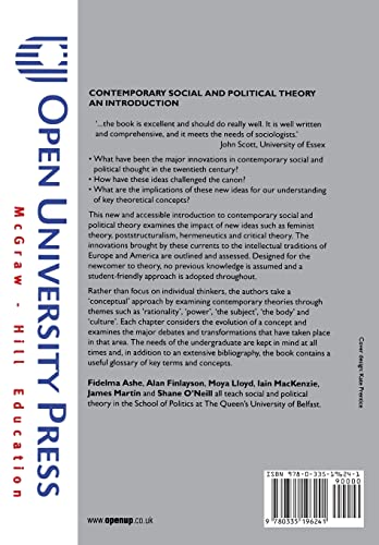 Contemporary Social and Political Theory