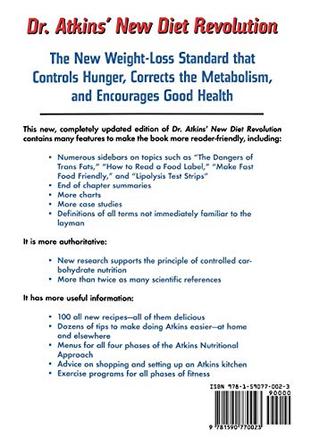 Dr. Atkins' New Diet Revolution by Robert C. Atkins
