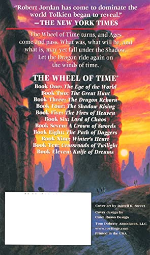 The Shadow Rising (The Wheel of Time, Book 4) (Wheel of Time, 4) — back cover