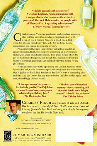 A Beautiful Blue Death: The First Charles Lenox Mystery (Cha
