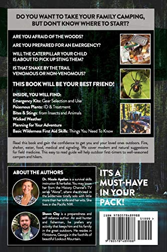A Reference Guide to Surviving Nature: Outdoor Preparation and Remedies — back cover
