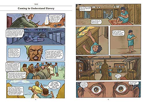 The Life of Frederick Douglass: A Graphic Narrative of a Slave's Journey from Bondage to Freedom — back cover