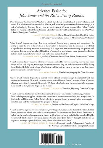 John Senior and the Restoration of Realism