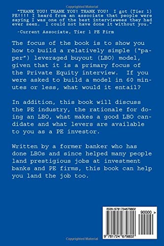 The Paper LBO: Proven Methods for Acing the Private Equity Interview