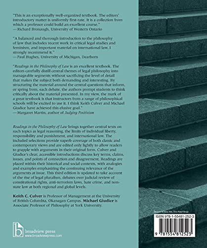 Readings in the Philosophy of Law - Third Edition