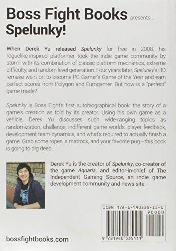 Spelunky (Boss Fight Books) by Yu, Derek