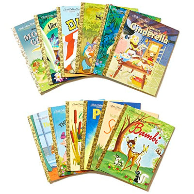 12 Beloved Disney Classic Little Golden Books Boxed Set
