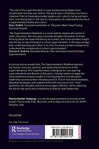 The Superintendents Rulebook