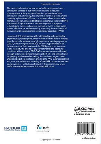 The Competition between Polyphosphate-Accumulating Organisms and Glycogen-Accumulating Organisms: Temperature Effects and Modelling: UNESCO-IHE PhD Thesis