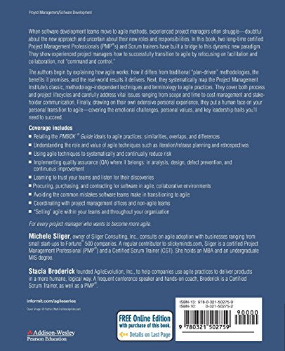 Software Project Manager's Bridge to Agility, The