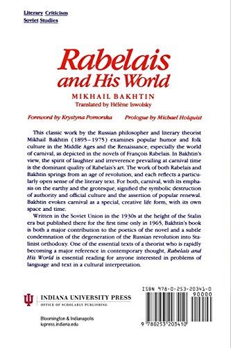 Rabelais and His World by Mikhail Bakhtin