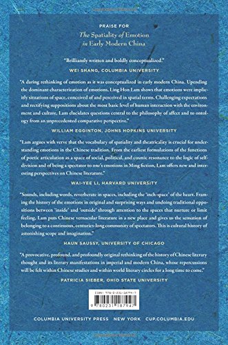 The Spatiality of Emotion in Early Modern China: From Dreamscapes to Theatricality