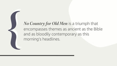 No Country for Old Men (Vintage International)