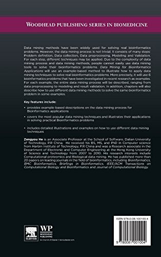 Data Mining for Bioinformatics Applications