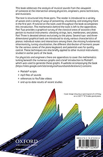 Spectral Analysis of Musical Sounds with Emphasis on the Piano