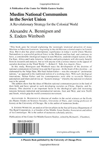 Muslim National Communism in the Soviet Union: A Revolutiona