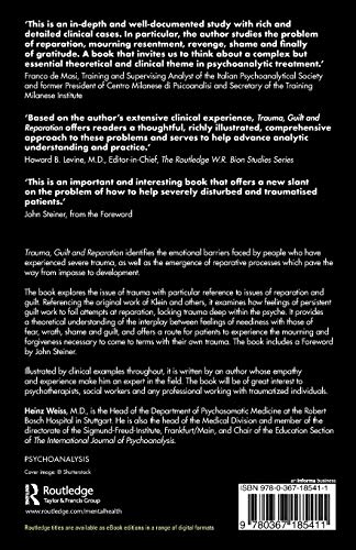 Trauma, Guilt and Reparation: The Path from Impasse to Development