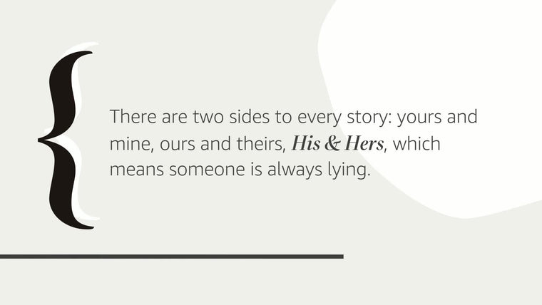 His & Hers — back cover