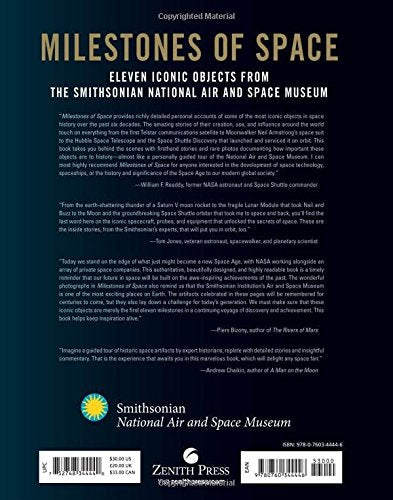 Milestones of Space: Eleven Iconic Objects from the Smithsonian National Air and Space Museum (Smithsonian Series)
