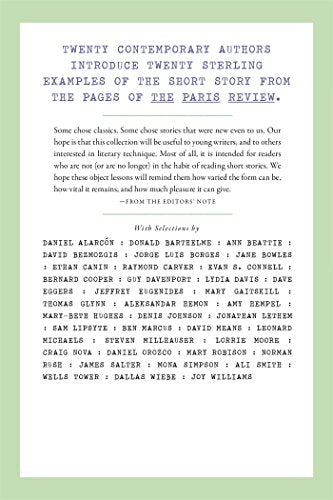 Object Lessons: The Paris Review Presents the Art of the Short Story