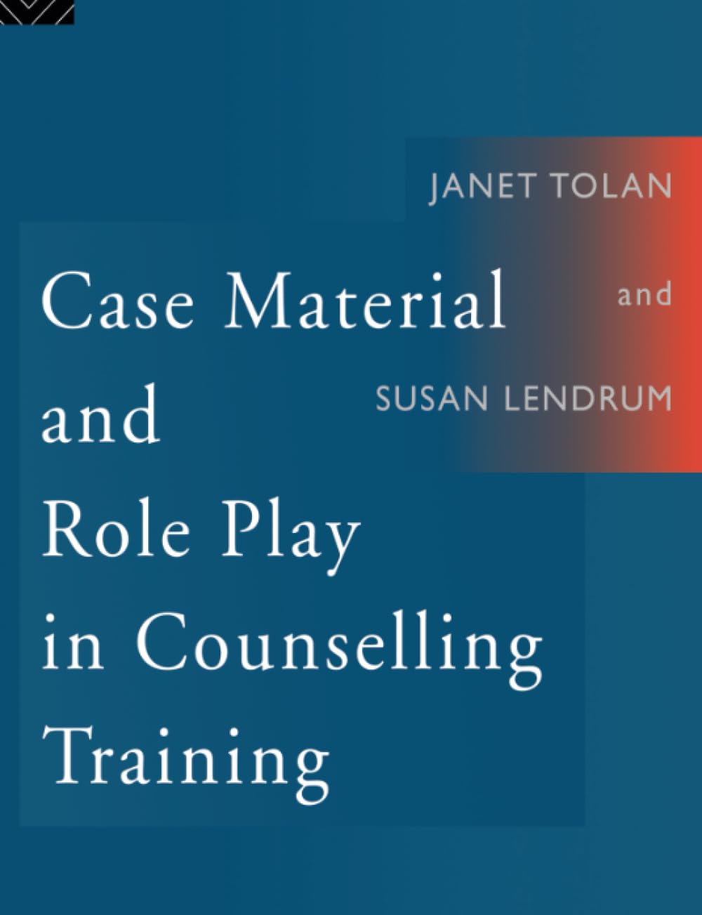 Case Material and Role Play in Counselling Training