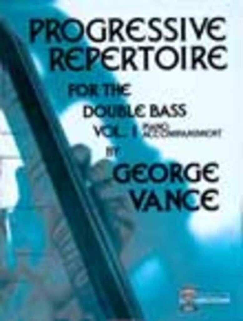 O5426 - Progressive Repertoire for the Double Bass: Piano Accompaniment, Vol. 1