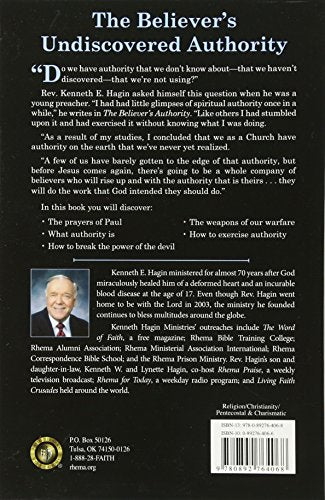 The Believer's Authority by Kenneth E. Hagin