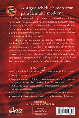 Luna roja: Emplea los dones creativos, sexuales y espirituales del ciclo menstrual (Spanish Edition)