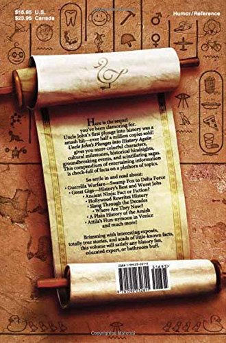 Uncle John's Bathroom Reader Plunges into History Again