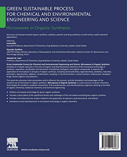 Green Sustainable Process for Chemical and Environmental Engineering and Science: Microwaves in Organic Synthesis