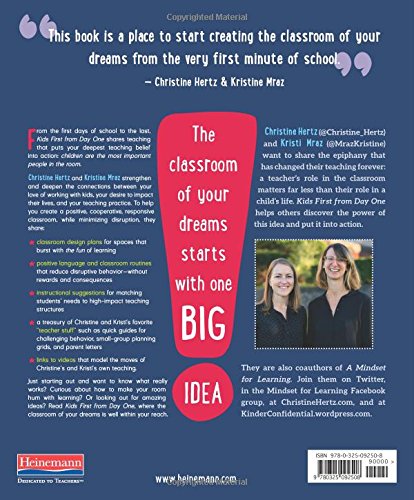 Kids First from Day One: A Teacher?s Guide to Today?s Classroom