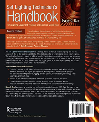 Set Lighting Technician's Handbook: Film Lighting Equipment