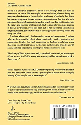 The Alchemy of Illness by Duff, Kat