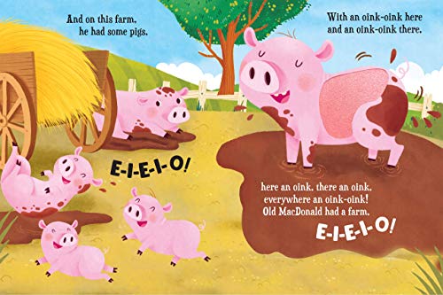 Old MacDonald Had a Farm - Touch and Feel Storybook - Childrens Board Book - Novelty Book