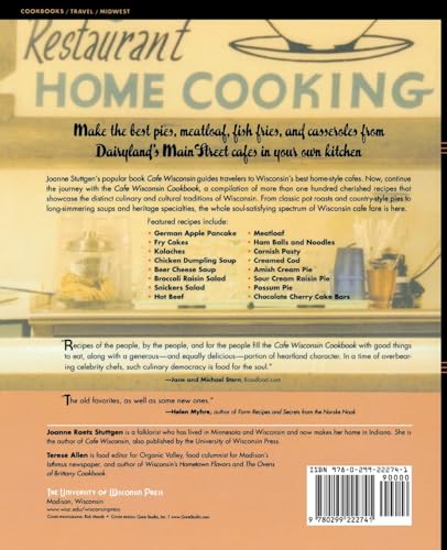 Cafe Wisconsin Cookbook