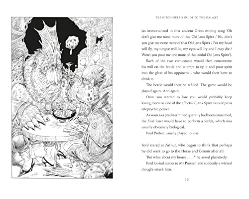 The Hitchhiker's Guide to the Galaxy: The Illustrated Editio