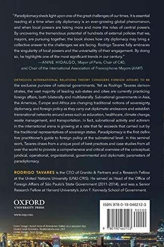 Paradiplomacy: Cities and States as Global Players